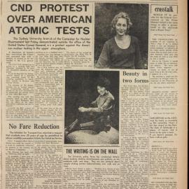 Honi Soit 1962 Issue 15