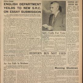 Honi Soit 1962 Issue 19