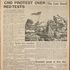 Honi Soit 1962 Issue 23