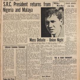 Honi Soit 1963 Issue 07