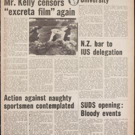 Honi Soit 1964 Issue 13