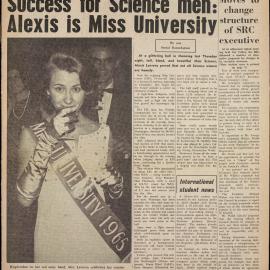 Honi Soit 1965 Issue 15