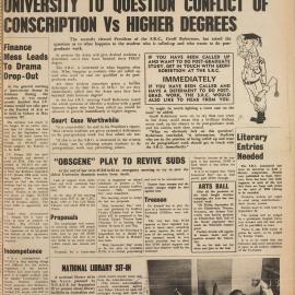 Honi Soit 1966 Issue 19