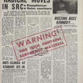 Honi Soit 1968 Issue 14