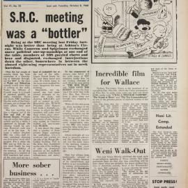 Honi Soit 1968 Issue 25
