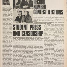 Honi Soit 1970 Issue 23