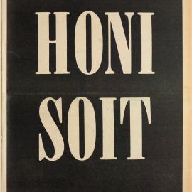 Honi Soit 1971 Issue 20
