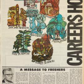 Honi Soit 1971 Special Issue Careers Honi April