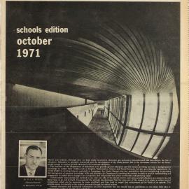 Honi Soit 1971 Special Issue Careers Honi Schools Edition October