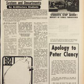 Honi Soit 1972 Issue 20