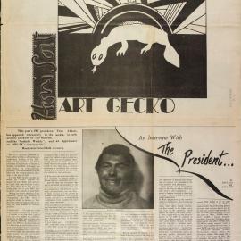 Honi Soit 1979 Issue 14 Art Gecko