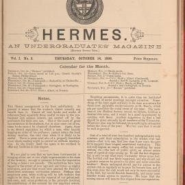 Hermes 1886 Volume 1 Number 3