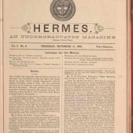 Hermes 1886 Volume 1 Number 4