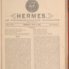 Hermes 1887 Volume 2 Number 1