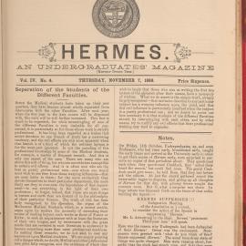 Hermes 1889 Volume 4 Number 4