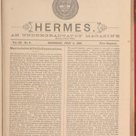 Hermes 1889 Volume 3 Number 9