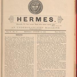 Hermes 1890 Volume 5 Number 10