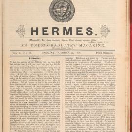 Hermes 1890 Volume 5 Number 11