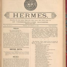 Hermes 1891 Volume 6 Number 8