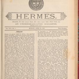 Hermes 1893 Volume 9 Number 1