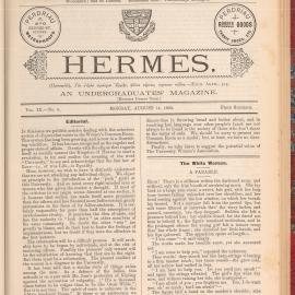 Hermes 1893 Volume 9 Number 6