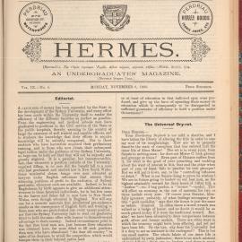Hermes 1893 Volume 9 Number 8