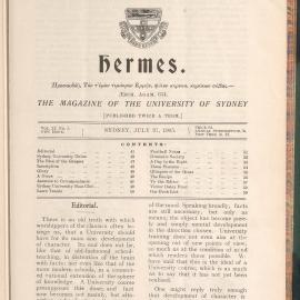 Hermes 1905 Volume 11 Number 3