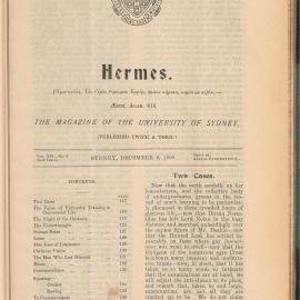 Hermes 1908 Volume 14 Number 6
