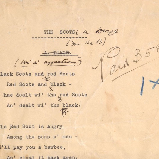 The Scots : a dirge by Henry Lawson