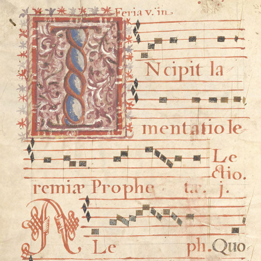 Officium tenebrae (Sequens prefatio cusuo cantu dicitur a natiuitate)