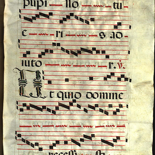 Gradual, proper of time, from the first Sunday of Advent to Passion Sunday