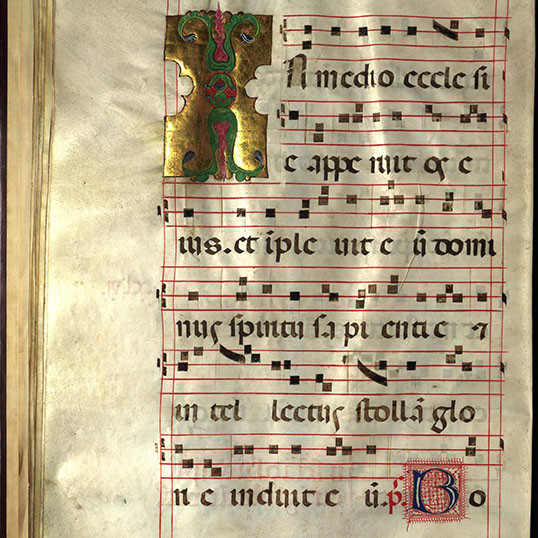 Antiphonary. Spain, 1480?