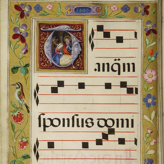 Illuminated Spanish responsorial