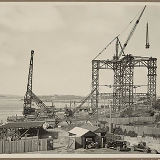 Sydney Harbour Bridge and city railway construction, Volume 2