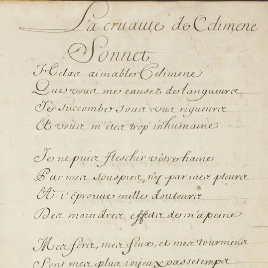 Poésies diverses, composée dans l'obscurité des cachots