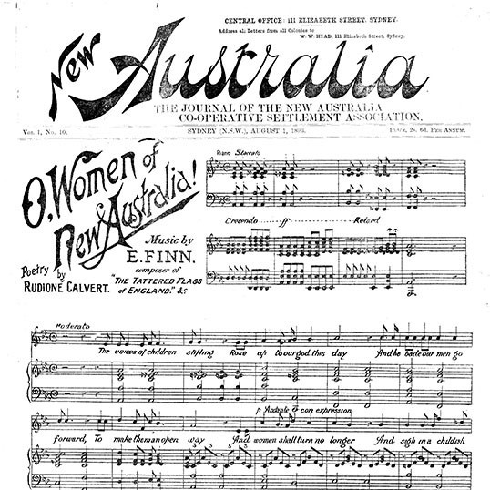New Australia. Number 10, August 1, 1893