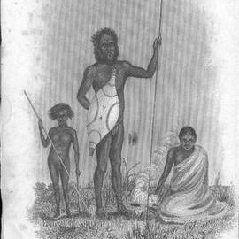 Journals of Expeditions of Discovery into Central Australia: Tenberry, with Wife and Child