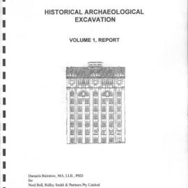 Mark Foys, Goulburn Street Historical Archaeological Investigation. Volume 1.