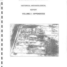 Grace Bros. Broadway Historical Archaeological Report Appendices.  Volume 3.