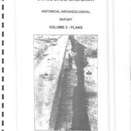 Grace Bros. Broadway Historical Archaeological Plans.  Volume 2.