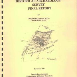 Excelsior Reserve Historical Archaeology Survey Final Report.