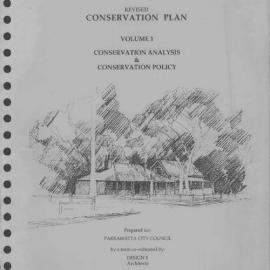 The Dairy Precinct Parramatta Park Revised Conservation Plan. Conservation Analysis and Conservation Policy. Third Draft Vol 1.