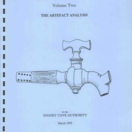 Final Report Observer Hotel Excavation. The Artefact Analysis. Volume 2.