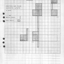 First Government House Project Plans, Notes and Sections raw notes. Volume 1.