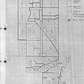 First Government House Project Plans, Notes and Sections raw notes. Volume 3.
