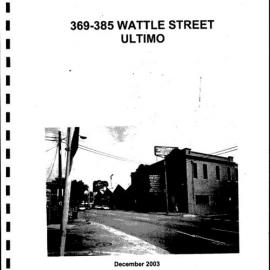 Archaeological Testing. 369-385 Wattle Street, Ultimo.