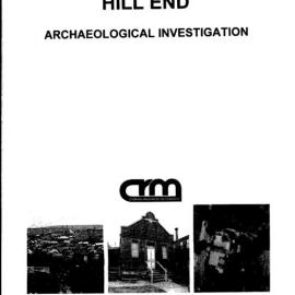 The Royal Hall, Hill End. Archaeological Investigation.